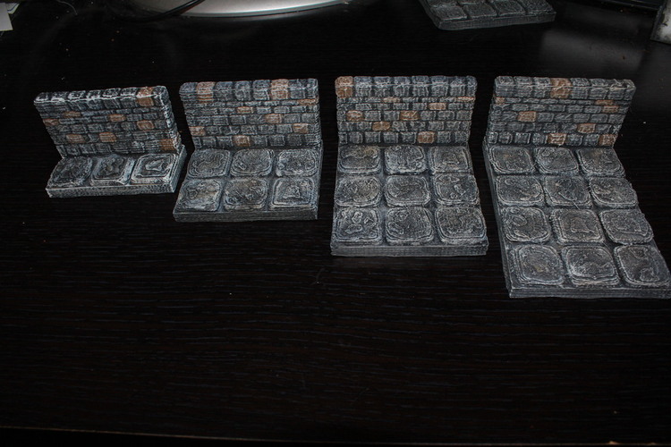 OpenForge Stone Dungeon Edge Walls 3D Print 78573