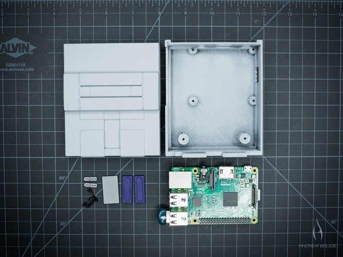 Mini SNES - Raspberry Pi 2/3 Case 3D Print 78960