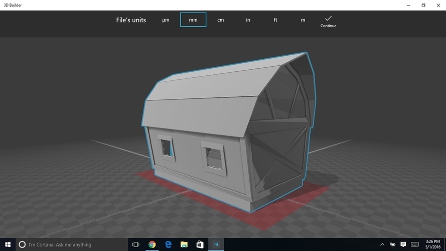 Barn House  3D Print 79918