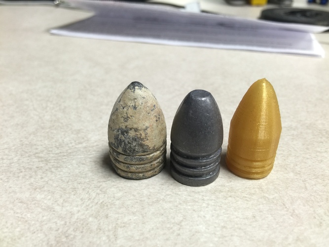Civil War Bullet 3D Print 79944