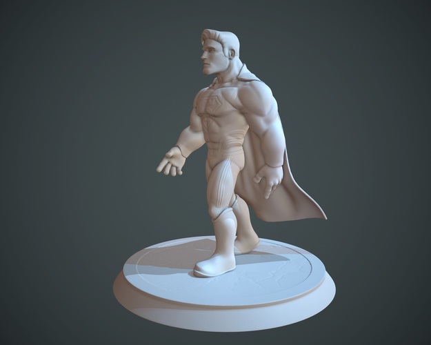 Stylized Superman 3D Print 79967