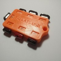 Small 7 usb hub for sandisk fit and ultra 3D Printing 80132