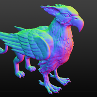 Small Gryphon 3D Printing 80193