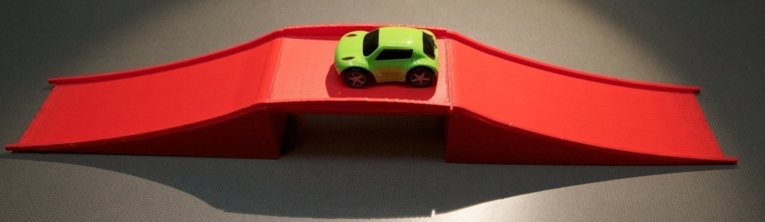 bridge for little remote control cars 3D Print 80369