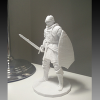 Small Elite Knight - Dark souls  3D Printing 80383