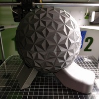 Small Spaceship Earth Candy Dish  3D Printing 80623