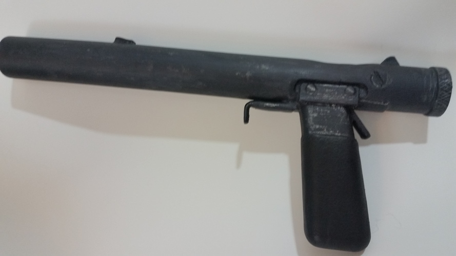Welrod (WWII Silenced Pistol) 3D Print 80724