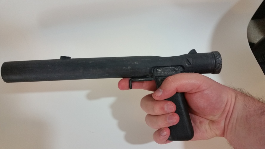 Welrod (WWII Silenced Pistol) 3D Print 80725