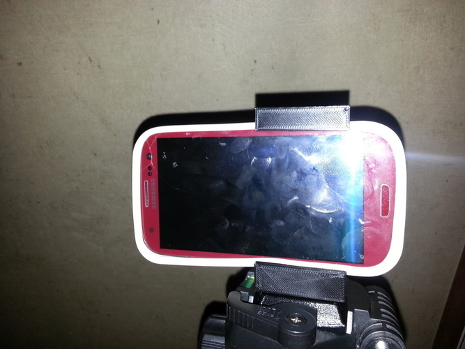 Samsung Galaxy S3 Tripod stand 3D Print 80803 Samsung Galaxy S3 Tripod stand 3D Print 80803
