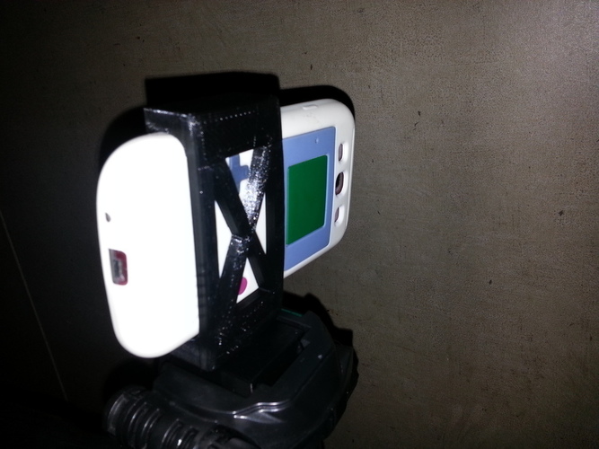 Samsung Galaxy S3 Tripod stand 3D Print 80804 Samsung Galaxy S3 Tripod stand 3D Print 80804