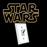 Small starwars light switch covers 3D Printing 80820