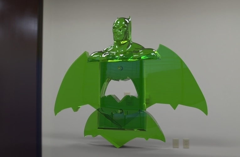 krypto batman light switches 3D Print 80930