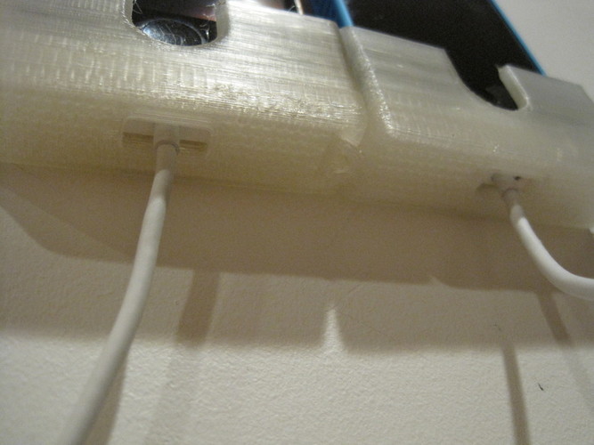 openscad iPhone 4 wall mount dock 3D Print 81041