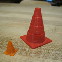 Small Collapsible Traffic Cone 3D Printing 81058