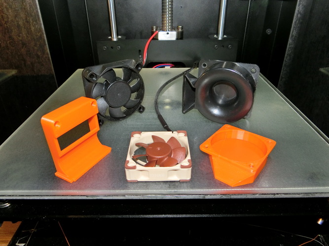 Fan Duct For Raise3D  Singel Extruder 3D Print 81115