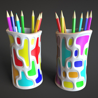 Small Pencils Holder 3D Printing 81127