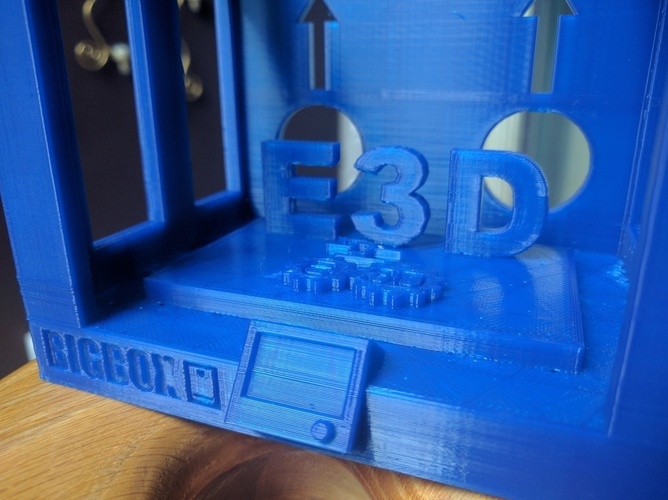 BigBox 3D Test Print Model with or without Support 3D Print 81347