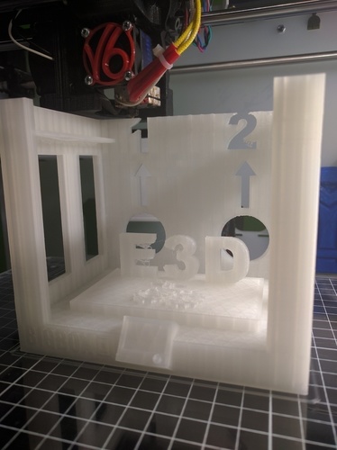 BigBox 3D Test Print Model with or without Support 3D Print 81351