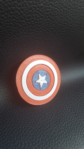Captain America Shield 3D Print 81657