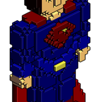 Small Voxel Superman 3D Printing 81755