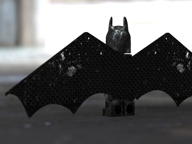 Flying Lego Batman 3D Print 82327 Flying Lego Batman 3D Print 82327