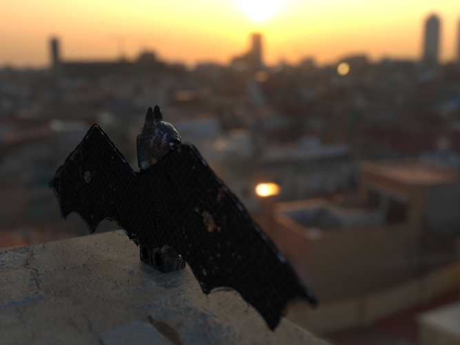 Flying Lego Batman 3D Print 82405 Flying Lego Batman 3D Print 82405