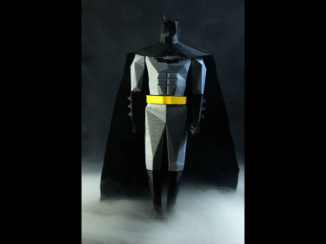 Batman Low Poly 3D Print 82507
