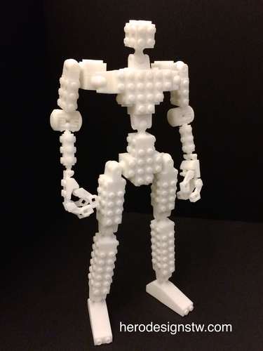 MyBuild Robot Frame 3D Print 8255 MyBuild Robot Frame 3D Print 8255