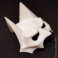 Small BatCat Mask 3D Printing 82753