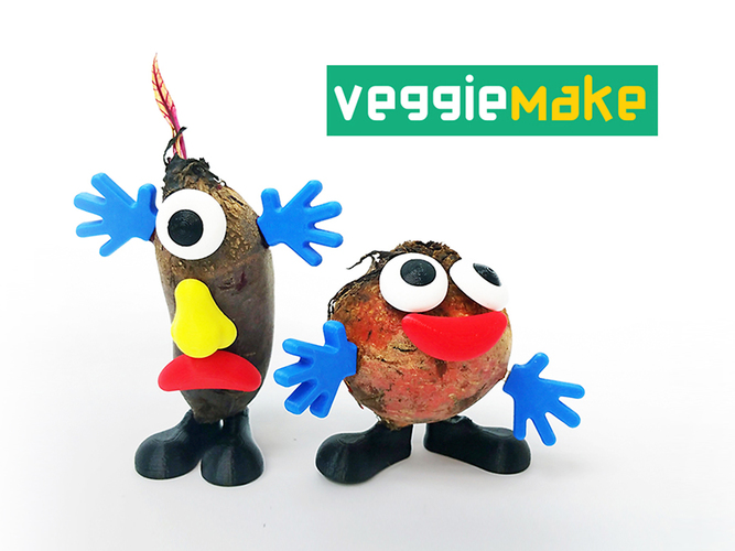 Explore Making: VeggieMake 3D Print 82880
