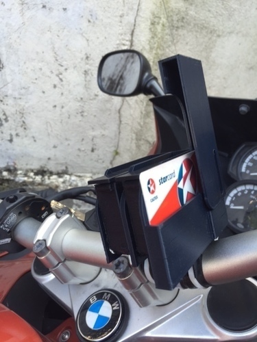 Toll Box - Motorcycle Coin Note Card Box 3D Print 82957
