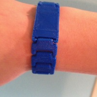 Small Print in Place Wristband 3D Printing 82995
