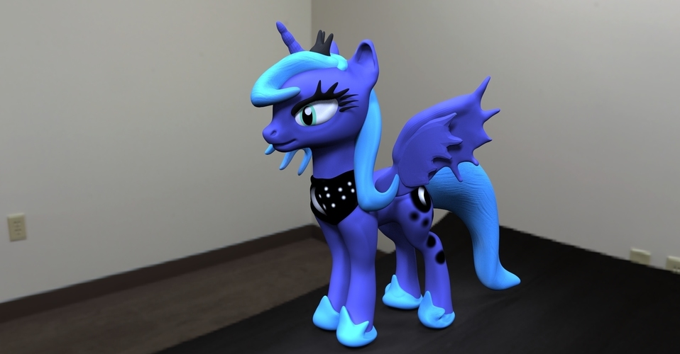 Luna Pony Fan Art 3D Print 83000
