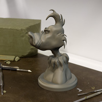 Small The Grinch 3D Printing 83178
