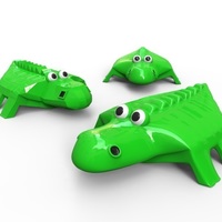 Small Crocodile 3D Printing 83331