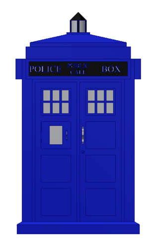TARDIS - Time And Relative Dimension In Space 3D Print 83491