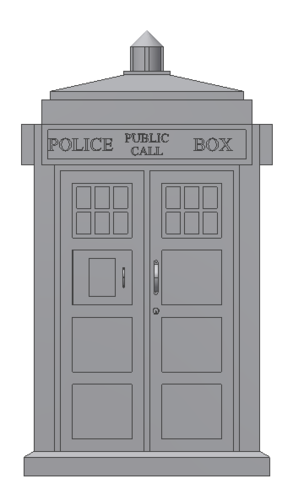 TARDIS - Time And Relative Dimension In Space 3D Print 83492