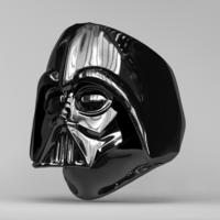 Small Ring - Darth Vader 3D Printing 83610