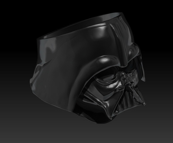 Ring - Darth Vader 3D Print 83612