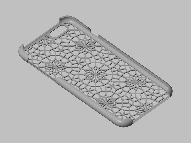 iPhone6 cover open style morocan 3D Print 8363