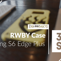 Small Samsung S6 Edge Plus - RWBY Case 3D Printing 83773