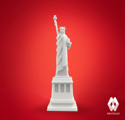 Statue of Liberty (New York City, USA) 3D Print 8394 Statue of Liberty (New York City, USA) 3D Print 8394