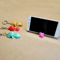 Small Keichain / Smartphone Stand 3D Printing 84062