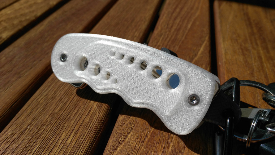 Knife-shaped Key Holder 3D Print 84483