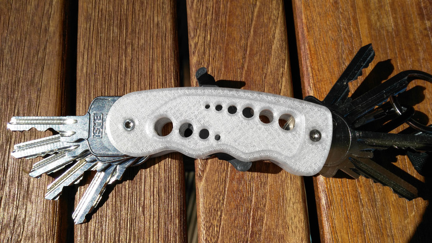 Knife-shaped Key Holder 3D Print 84486