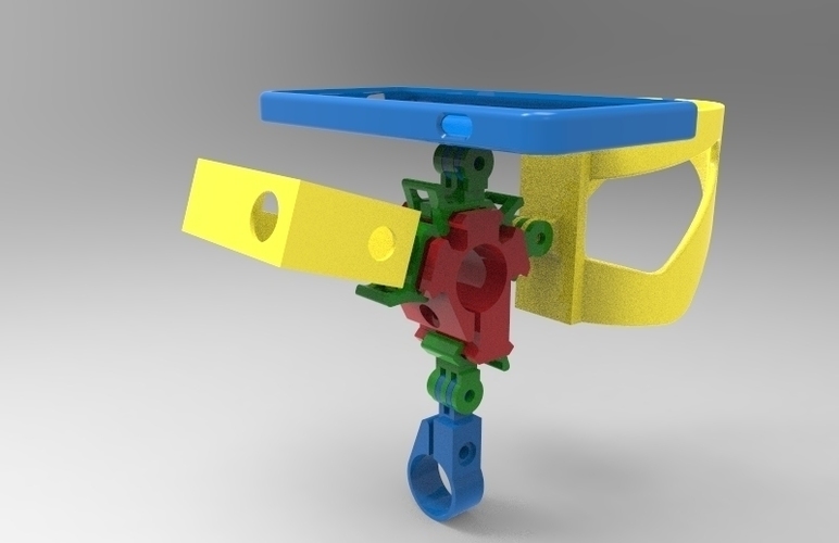 picatinny quik release multi system 3D Print 84536 picatinny quik release multi system 3D Print 84536