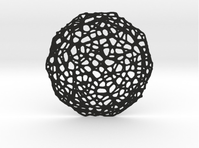 Drink coaster - Voronoi #7 3D Print 84627