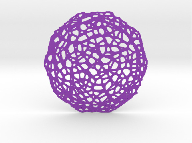 Drink coaster - Voronoi #7 3D Print 84630