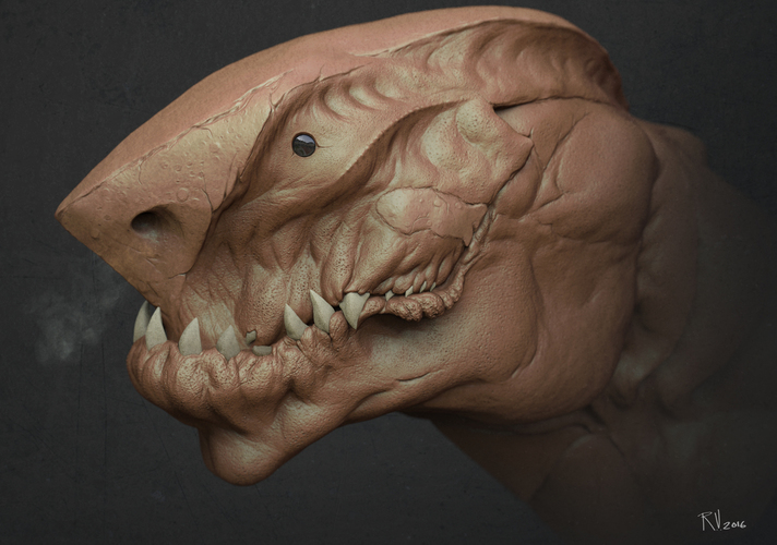 Sharkasaurus Rex 3D Print 85047