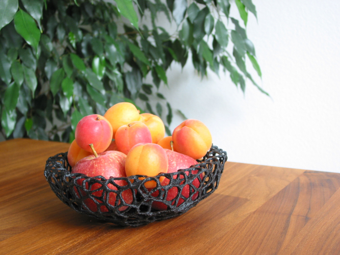 Fruit Bowl - Voronoi-Style #4 3D Print 85075